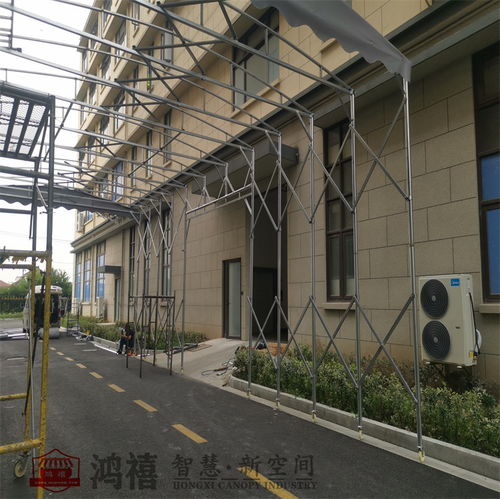 金東移動蓬房 伸縮式臨時堆貨防雨推拉帳篷的實(shí)用優(yōu)勢